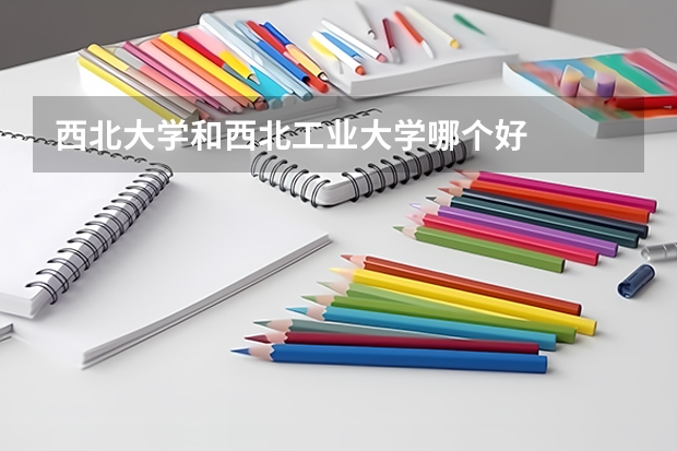 西北大学和西北工业大学哪个好