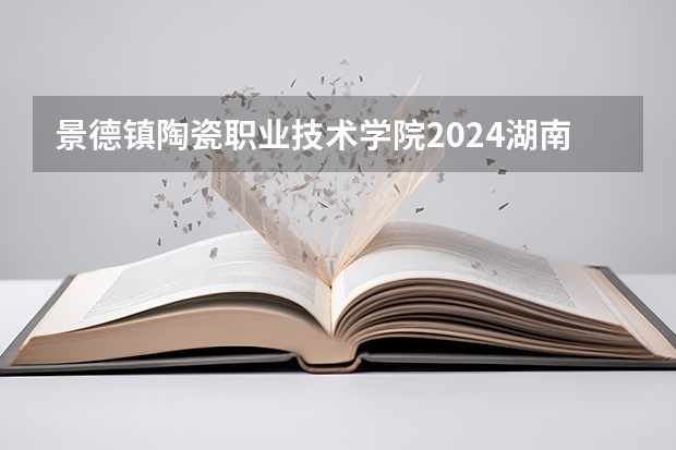 景德镇陶瓷职业技术学院2024湖南高考招生计划 招多少人