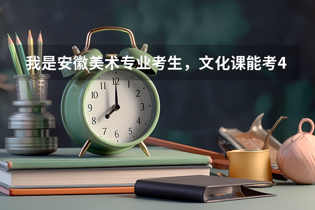 我是安徽美术专业考生,文化课能考400分左右,专业课还好,能考哪些大学?