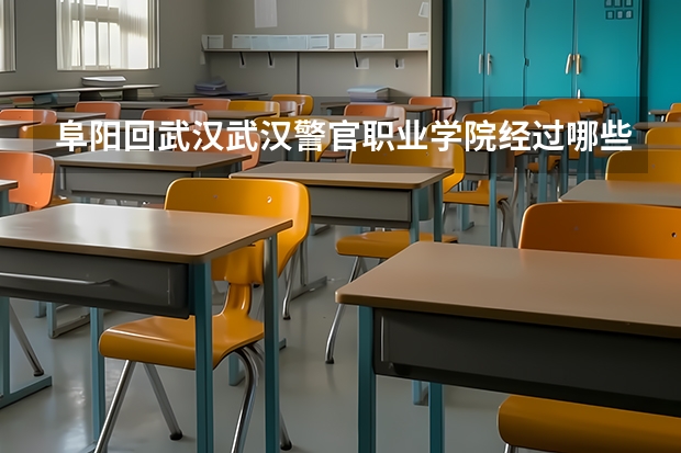 阜阳回武汉武汉警官职业学院经过哪些城市