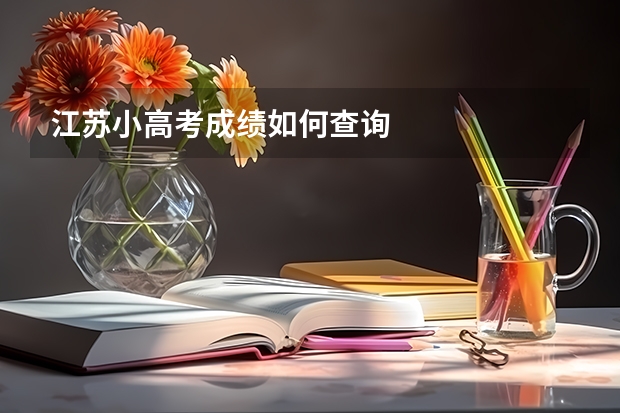 江苏小高考成绩如何查询