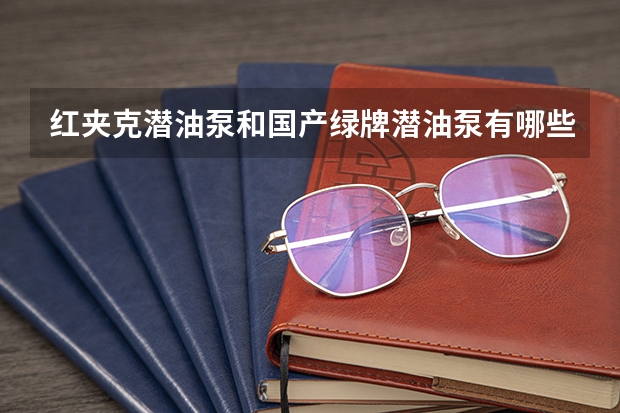 红夹克潜油泵和国产绿牌潜油泵有哪些不同?