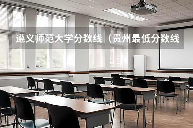 遵义师范大学分数线（贵州最低分数线的二本大学）