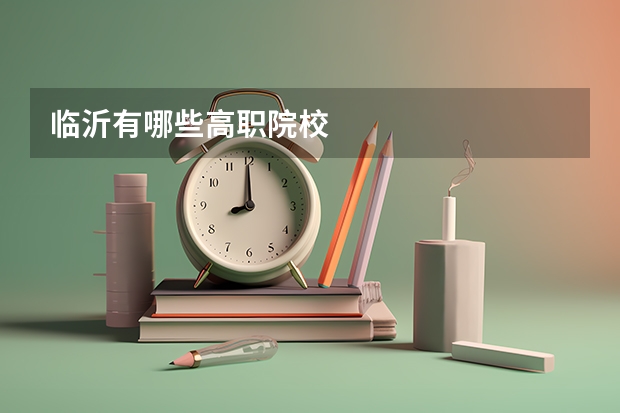临沂有哪些高职院校