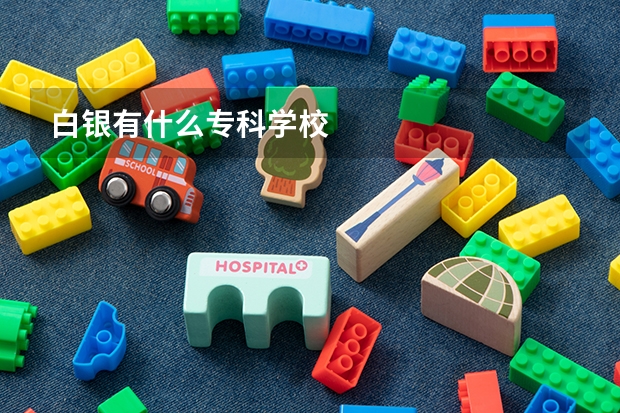 白银有什么专科学校