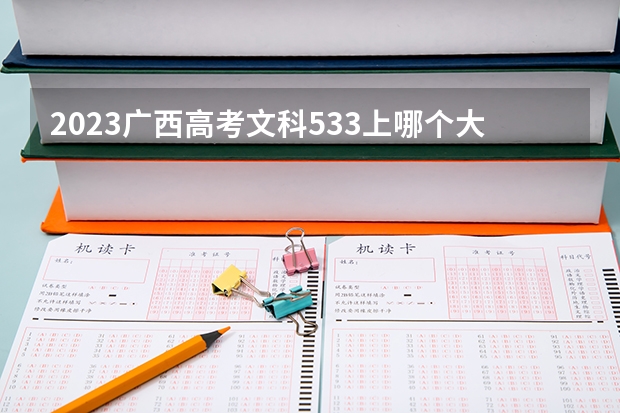 2023广西高考文科533上哪个大学合适