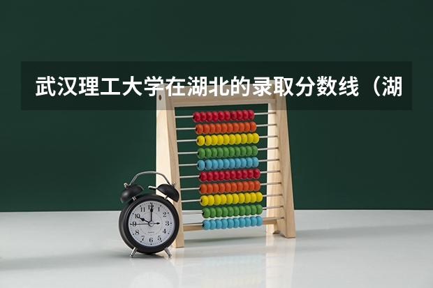 武汉理工大学在湖北的录取分数线（湖北文理学院理工学院分数线）