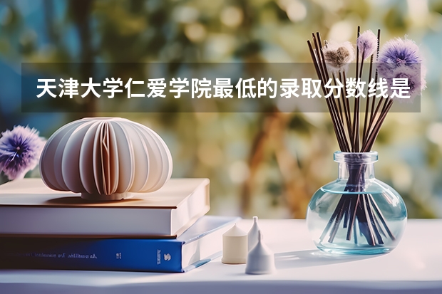 天津大学仁爱学院最低的录取分数线是多少、