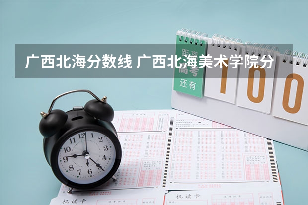 广西北海分数线 广西北海美术学院分数线