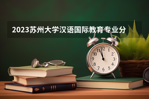2023苏州大学汉语国际教育专业分数线及历年分数线汇总