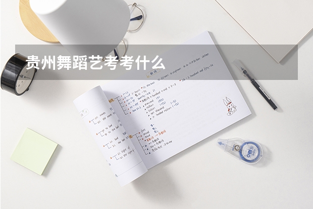 贵州舞蹈艺考考什么