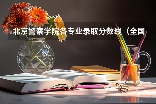 北京警察学院各专业录取分数线（全国本科警校分数线？）
