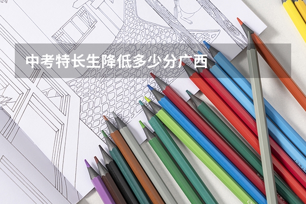 中考特长生降低多少分广西