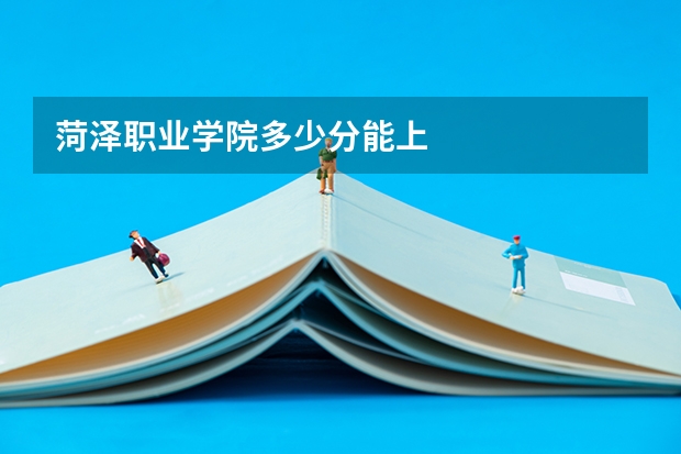 菏泽职业学院多少分能上