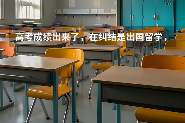 高考成绩出来了,在纠结是出国留学,还是在国内选择一个三本院校?留学的话哪个国家比较好,学费便宜??