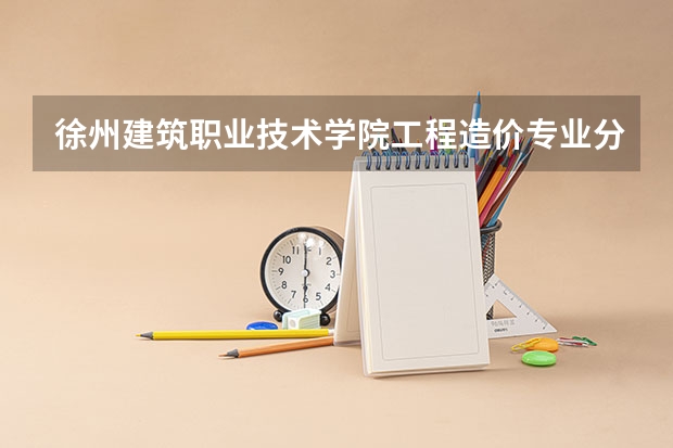 徐州建筑职业技术学院工程造价专业分数线是多少
