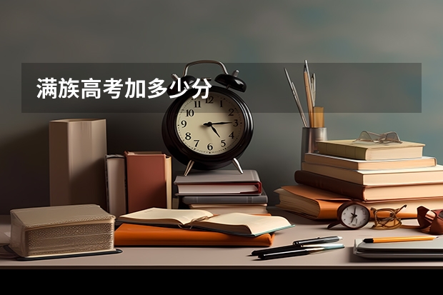 满族高考加多少分