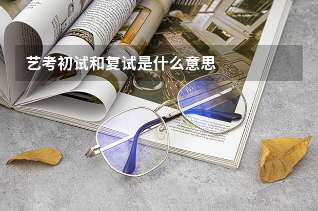 艺考初试和复试是什么意思