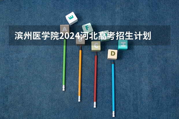 滨州医学院2024河北高考招生计划 招多少人