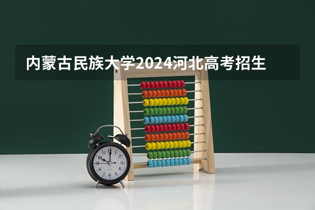内蒙古民族大学2024河北高考招生计划 招多少人