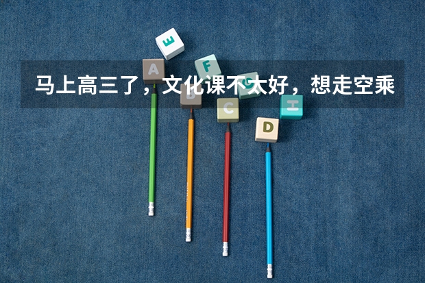 马上高三了，文化课不太好，想走空乘，这个专业怎么样啊？东营有什么好机构吗