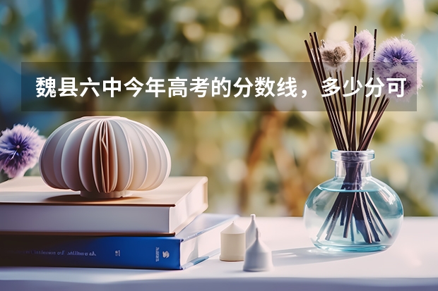 魏县六中今年高考的分数线，多少分可以录取