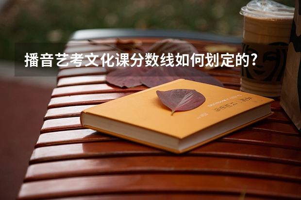播音艺考文化课分数线如何划定的?