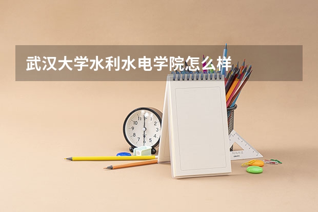 武汉大学水利水电学院怎么样