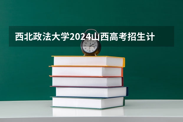 西北政法大学2024山西高考招生计划 招多少人
