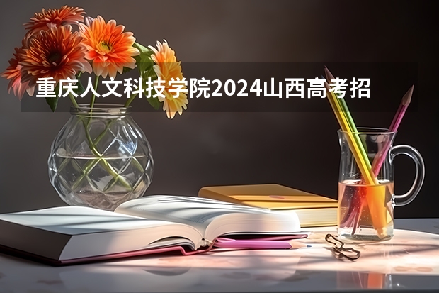 重庆人文科技学院2024山西高考招生计划 招多少人