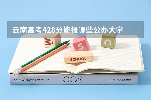 云南高考428分能报哪些公办大学