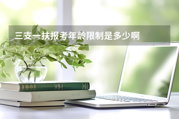 三支一扶报考年龄限制是多少啊