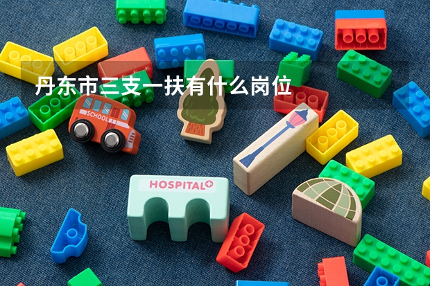 丹东市三支一扶有什么岗位