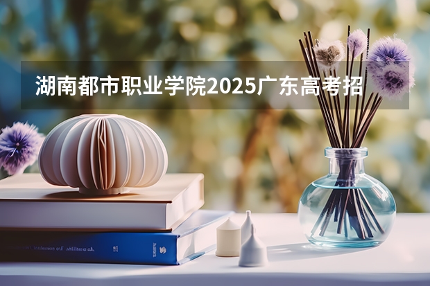 湖南都市职业学院2025广东高考招生计划 招多少人