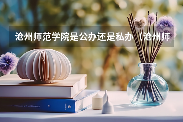 沧州师范学院是公办还是私办（沧州师范学院是公办还是私办）