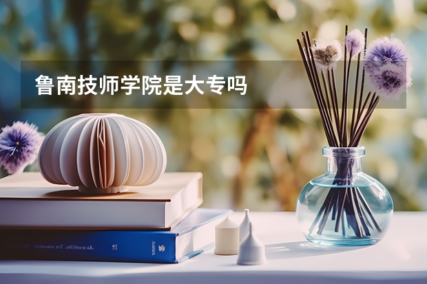 鲁南技师学院是大专吗