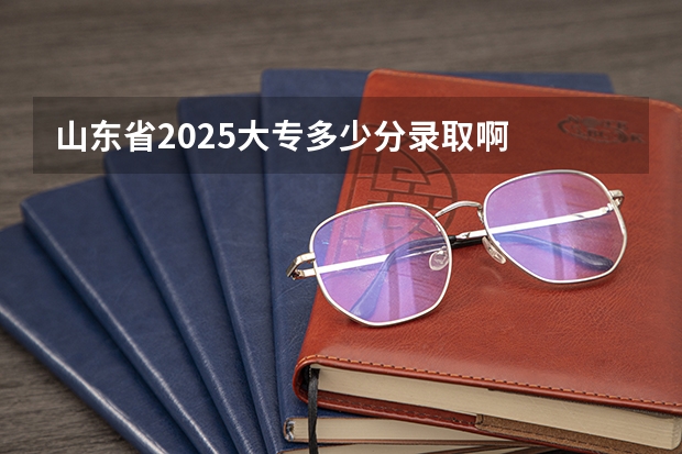 山东省2025大专多少分录取啊