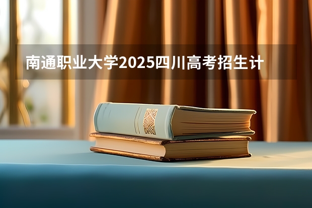 南通职业大学2025四川高考招生计划 招多少人