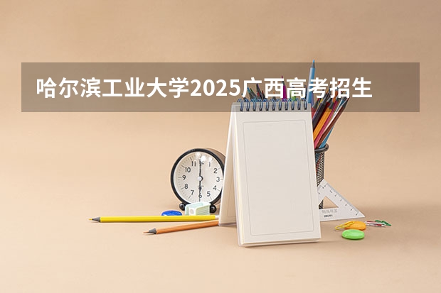 哈尔滨工业大学2025广西高考招生计划 招多少人
