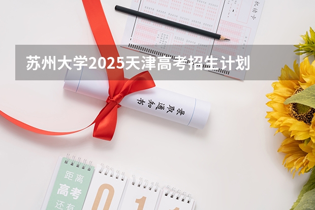 苏州大学2025天津高考招生计划 招多少人