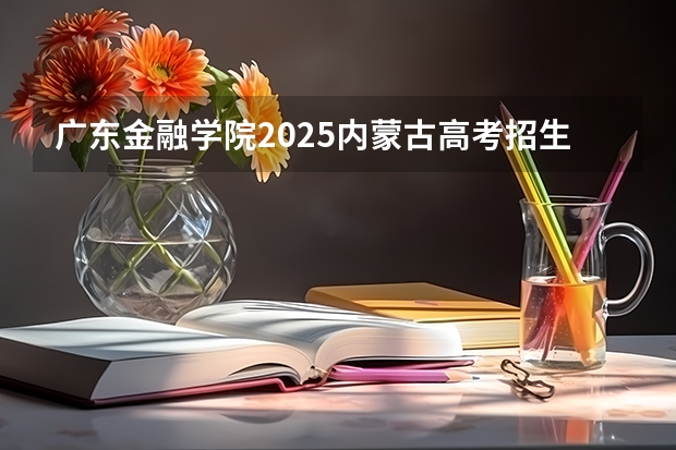 广东金融学院2025内蒙古高考招生计划 招多少人