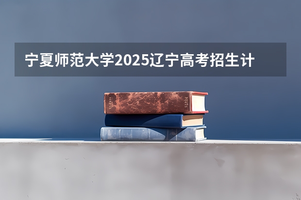 宁夏师范大学2025辽宁高考招生计划 招多少人