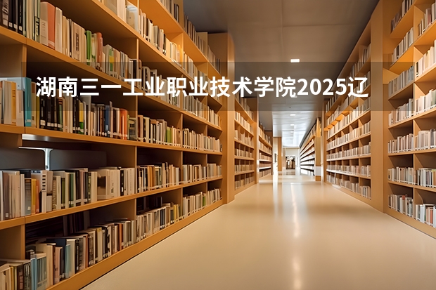 湖南三一工业职业技术学院2025辽宁高考招生计划 招多少人