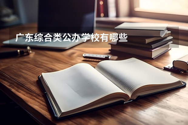 广东综合类公办学校有哪些