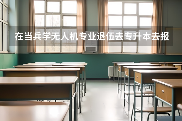 在当兵学无人机专业退伍去专升本去报什么学校好？