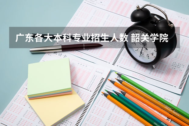 广东各大本科专业招生人数 韶关学院招生人数