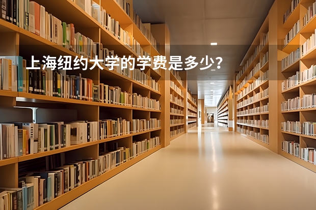 上海纽约大学的学费是多少？