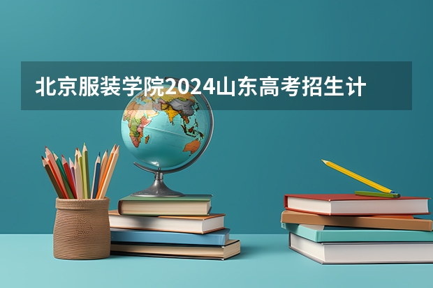 北京服装学院2024山东高考招生计划 招多少人