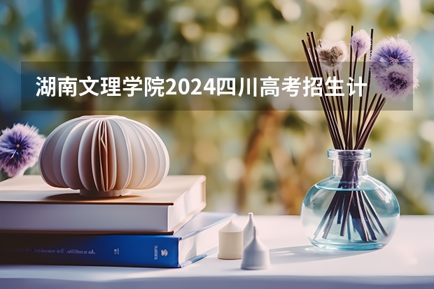 湖南文理学院2024四川高考招生计划 招多少人