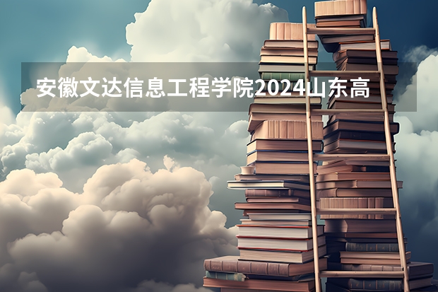 安徽文达信息工程学院2024山东高考招生计划 招多少人